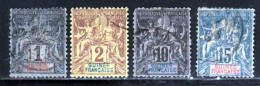 Guinee 1892 Yvert 1 - 2 - 5 - 6 (o) B Oblitere(s) - Used Stamps