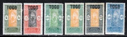 Togo 1921 Yvert 103 / 105 - 107 - 108 - 113 * B Charniere(s) - Ungebraucht