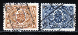 Belgique Colis Postaux 1922 Yvert 132 - 134 (o) B Oblitere(s) - Other & Unclassified