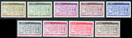 Andorre Francais 1983 Yvert 316 / 324 ** TB Bord De Feuille - Unused Stamps