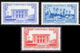Martinique 1939 Yvert 176 - 178 - 194 ** TB - Neufs