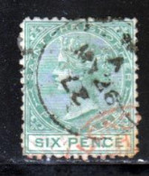 Saint Christophe 1870 Yvert 3 (o) B Oblitere(s) - St.Christopher-Nevis-Anguilla (...-1980)