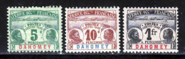 Dahomey Taxe 1906 Yvert 1 - 2 -  8 * TB Charniere(s) - Ungebraucht