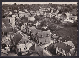 18) PREVERANGES (CHER) EN AVION AU DESSUS DE ... VUE GENERALE -  1962 - ( 2 SCANS ) - Préveranges