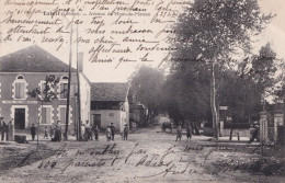 F19-40) LABRIT (LANDES) AVENUE DE MONT DE MARSAN - ANIMEE - HABITANTS  - 1905 - (2 SCANS ) - Labrit