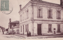 F20-33) GUJAN MESTRAS (GIRONDE) POSTES , TELEGRAPHES , TELEPHONES - 1924  - Gujan-Mestras