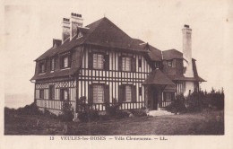 F21-76) VEULES LES ROSES - VILLA CLEMENCEAU  - ( 2 SCANS ) - Veules Les Roses