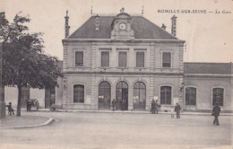 F21-10) ROMILLY SUR SEINE - LA GARE - ( 2 SCANS ) - Romilly-sur-Seine