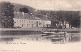 F24- CHATEAU A WAULSORT - BORDS DE LA MEUSE - NELS SERIE 7  N° 13 - ( 2 SCANS ) - Hastière