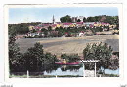 72 MONTFORT LE ROTROU Aujourd'hui Le Gesnois ? Vers Le Mans N°2 Vue Générale Homme En Barque En 1966 VOIR DOS - Montfort Le Gesnois