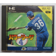 PC Engine Hu Card Game JPN Vol.42 POWER LEAGUE4 4988607200480 - Other & Unclassified