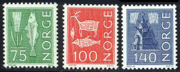 Norvege 1972 Yvert 589 / 593 ** TB - Unused Stamps