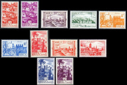 Maroc 1947 Yvert 247-250-253A-257A-258A-260-260A-261-262A-263-265 ** TB - Unused Stamps