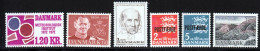 Danemark 1972 Yvert 531 / 536 ** TB - Unused Stamps