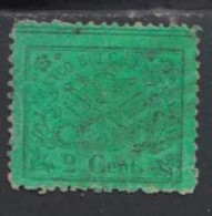 Etats Pontificaux 1868 Yvert 19 (o) B Oblitere(s) - Papal States