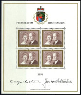 Liechtenstein 1974 Yvert 557  ** TB Bloc De 4 - Ungebraucht