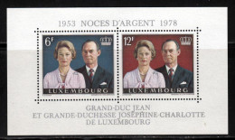 Luxembourg BF 1978 Yvert 11 ** TB - Blocks & Sheetlets & Panes