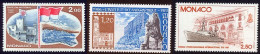 Monaco 1981 Yvert 1277 / 1279 ** TB Bord De Feuille - Nuovi