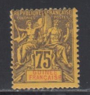 Guinee 1892 Yvert 12 * TB Charniere(s) - Ongebruikt