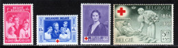 Belgique 1939 Yvert  500 / 503 ** TB - Neufs