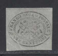 Etats Pontificaux 1867 Yvert 13 (*) B Neuf Sans Gomme - Estados Pontificados