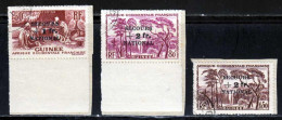 Guinee 1941 Yvert 172 / 174 (o) B Oblitere(s) - Used Stamps