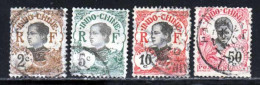 Indochine 1907 Yvert 42 - 44 - 45 - 53  (o) B Oblitere(s) - Usados