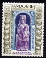 Andorre Francais 1973 Yvert 228 ** TB Coin De Feuille - Nuevos