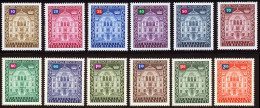 Liechtenstein Service 1976 Yvert 57 / 68 ** TB - Dienstmarken