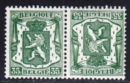 Belgique 1936 Yvert 425a ** TB - 1929-1937 Lion Héraldique