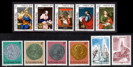 Luxembourg 1978 Yvert 926 / 936 ** TB Bord De Feuille - Nuevos