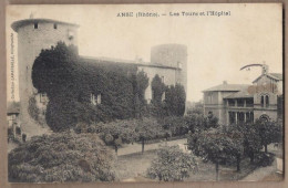 CPA 69 - ANSE - Les Tours Et L'Hôpital - TB PLAN Edifices Centre - Anse