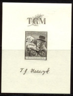 Tchecoslovaquie BF 1938 Yvert 5 ** TB - Blocks & Sheetlets