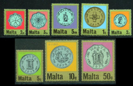 Malte 1972 Yvert 441 / 448 ** TB - Malte