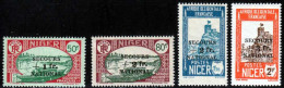 Niger 1941 Yvert 89 / 92 ** TB - Ungebraucht