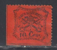 Etats Pontificaux 1868 Yvert 22 (o) B Oblitere(s) - Papal States