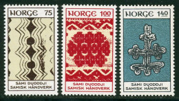 Norvege 1973 Yvert 624 / 626 ** TB Bord De Feuille - Ungebraucht