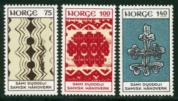 Norvege 1973 Yvert 624 / 626 ** TB Bord De Feuille - Unused Stamps