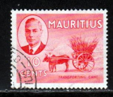 Maurice 1950 Yvert 230 (o) B Oblitere(s) - Mauritius (...-1967)