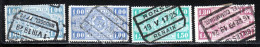 Belgique Colis Postaux 1923 Yvert 146 - 146A - 148 - 149 (o) B Oblitere(s) - Altri & Non Classificati