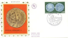 Monaco FDC 1976 Yvert 1069 Monnaie - FDC
