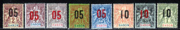 Gabon 1912 Yvert 66 / 70 - 72 - 73 - 76 * B Charniere(s) - Nuevos