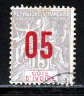 Cote D'Ivoire 1912 Yvert 36 (o) B Oblitere(s) - Oblitérés
