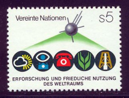 NU (Vienne) 1982 Yvert 26 ** TB Coin De Feuille - Nuevos