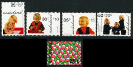 Pays-Bas 1973 Yvert 972 / 975 - 977 ** TB - Nuovi