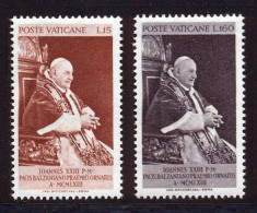 Vatican 1963 Yvert 378 / 379 ** TB - Neufs