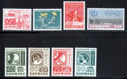 Danemark 1972 Yvert 537 / 544 ** TB - Nuevos