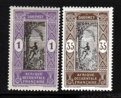 Dahomey 1913 Yvert 43 - 52 ** TB - Ungebraucht