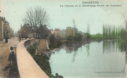 Argenton Sur Creuse * La Creuse Et Le Faubourg Coix De Laumay * Villageois - Other & Unclassified