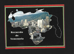 Caracas Vista Panoramica Recuerdo De Venezuela Htje - Venezuela